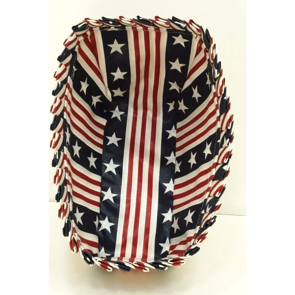 Longaberger Patriotic 1996 All-American Summertime‎ Basket Liner 2 Protectors